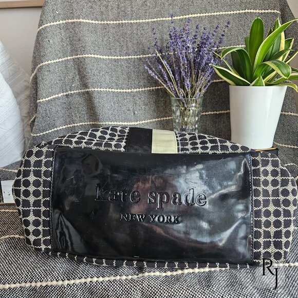 Kate Spade Classic Noel Henry Geometric Diaper Tote Bag - No Pad - Picture 13 of 16